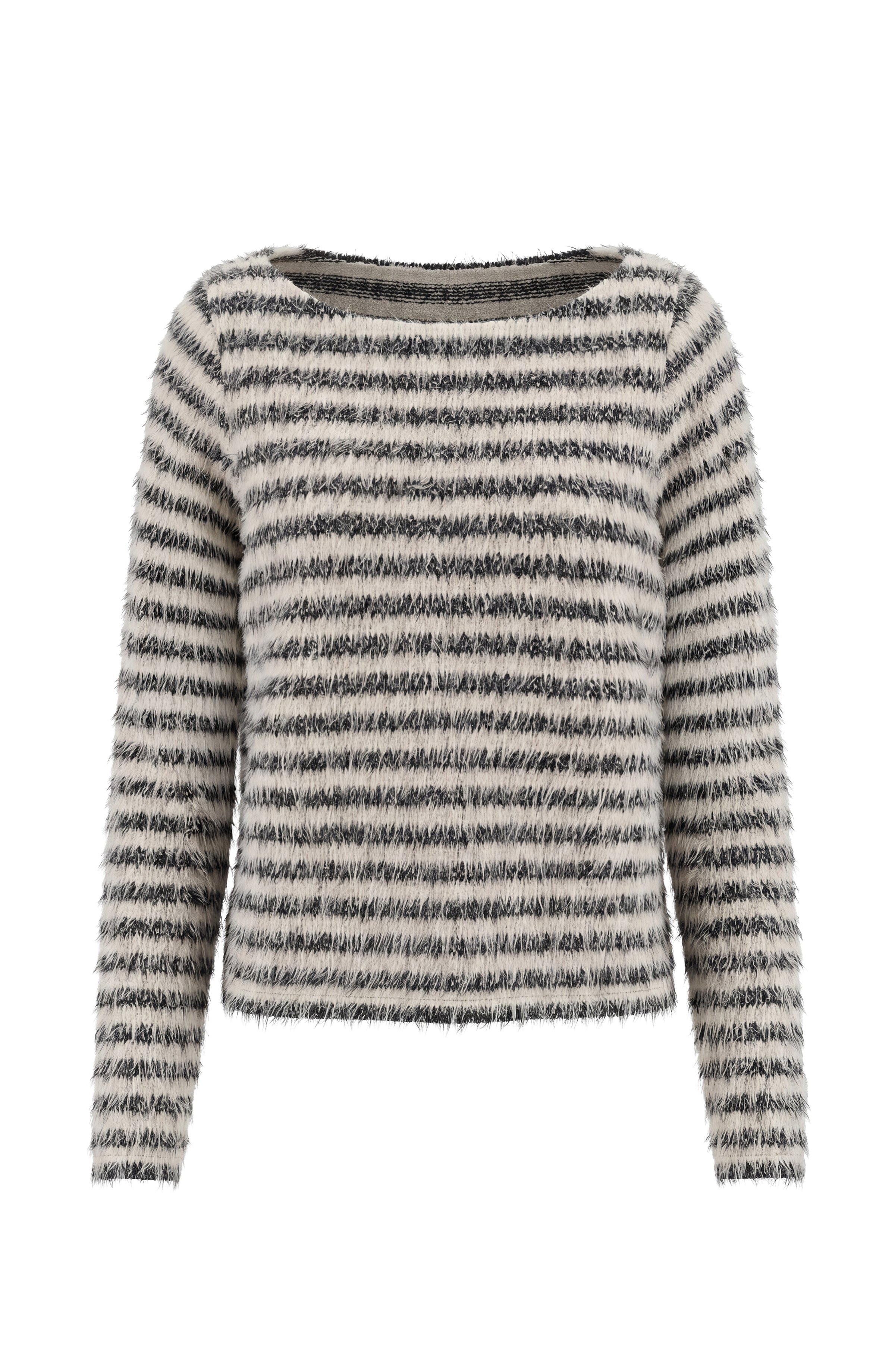 Boatneck Eyelash Sweater