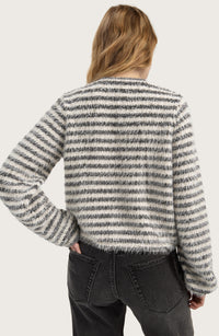 Boatneck Eyelash Sweater