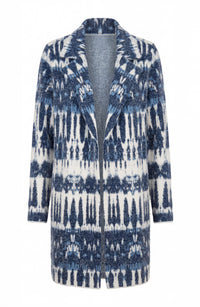Blue Sweater Coat