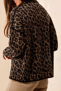 Mock Neck Fossil Top