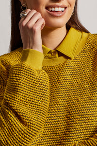 Chartreuse Crew Neck Sweater