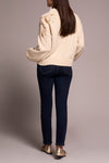 Mock Neck Sweater with Sequins