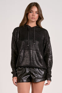 Shimmer Sweater Hoodie