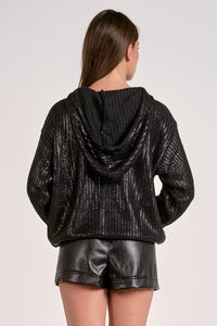 Shimmer Sweater Hoodie