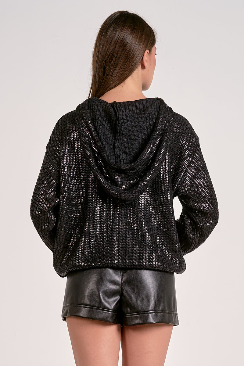 Shimmer Sweater Hoodie