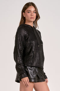 Shimmer Sweater Hoodie