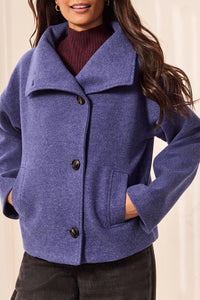 Funnel Neck Jacket