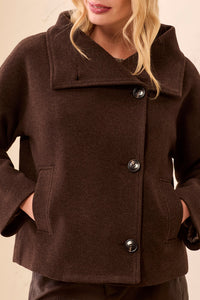 Funnel Neck Jacket