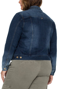 Curvy Classic Denim Jacket