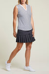 Performance Striped Sleeveless Top