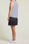 Performance Striped Sleeveless Top