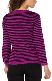 Boxy Boat Neck Sweater
