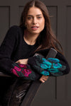 Sweater with Embroidered Sleeves