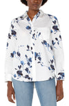 Button Front Woven Top