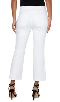 Chloe Crop Flare with Braided Trim
