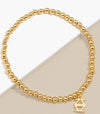 Small Metal Beaded Bracelet