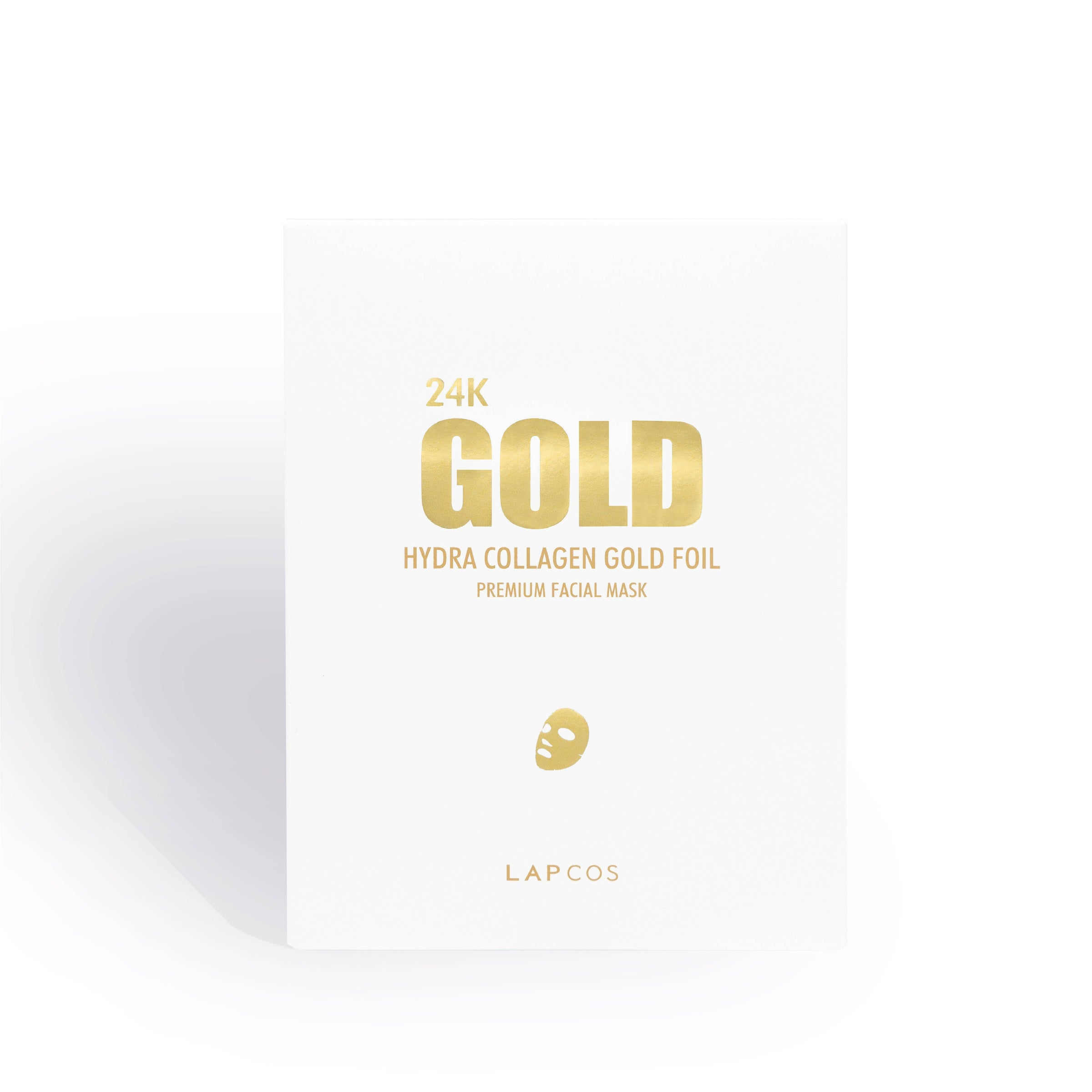 24k Gold Foil Premium Face Mask 5-PACK