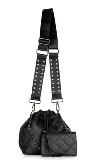 Lindsey Puffer Bucket Bag