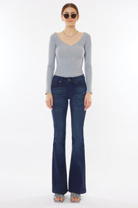 Mid Rise Flare Jeans