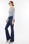 Mid Rise Flare Jeans