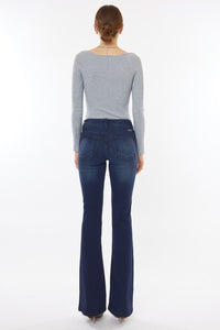 Mid Rise Flare Jeans