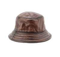Leather Bucket Hat