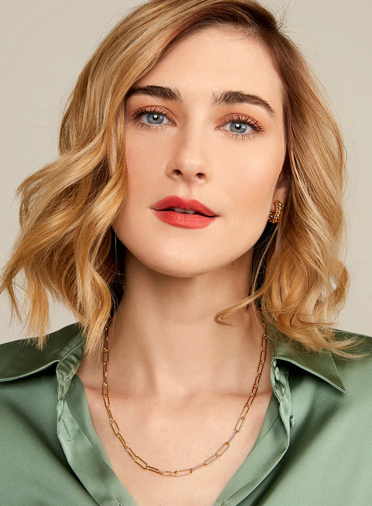 Paperclip Collar Necklace
