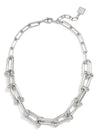 Chunky Cable Chain Clips Collar Necklace
