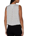 Sleeveless Polka Dot Top