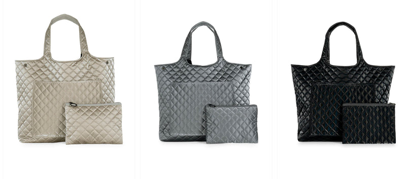 ICON Reflective Quilted Puffer Tote