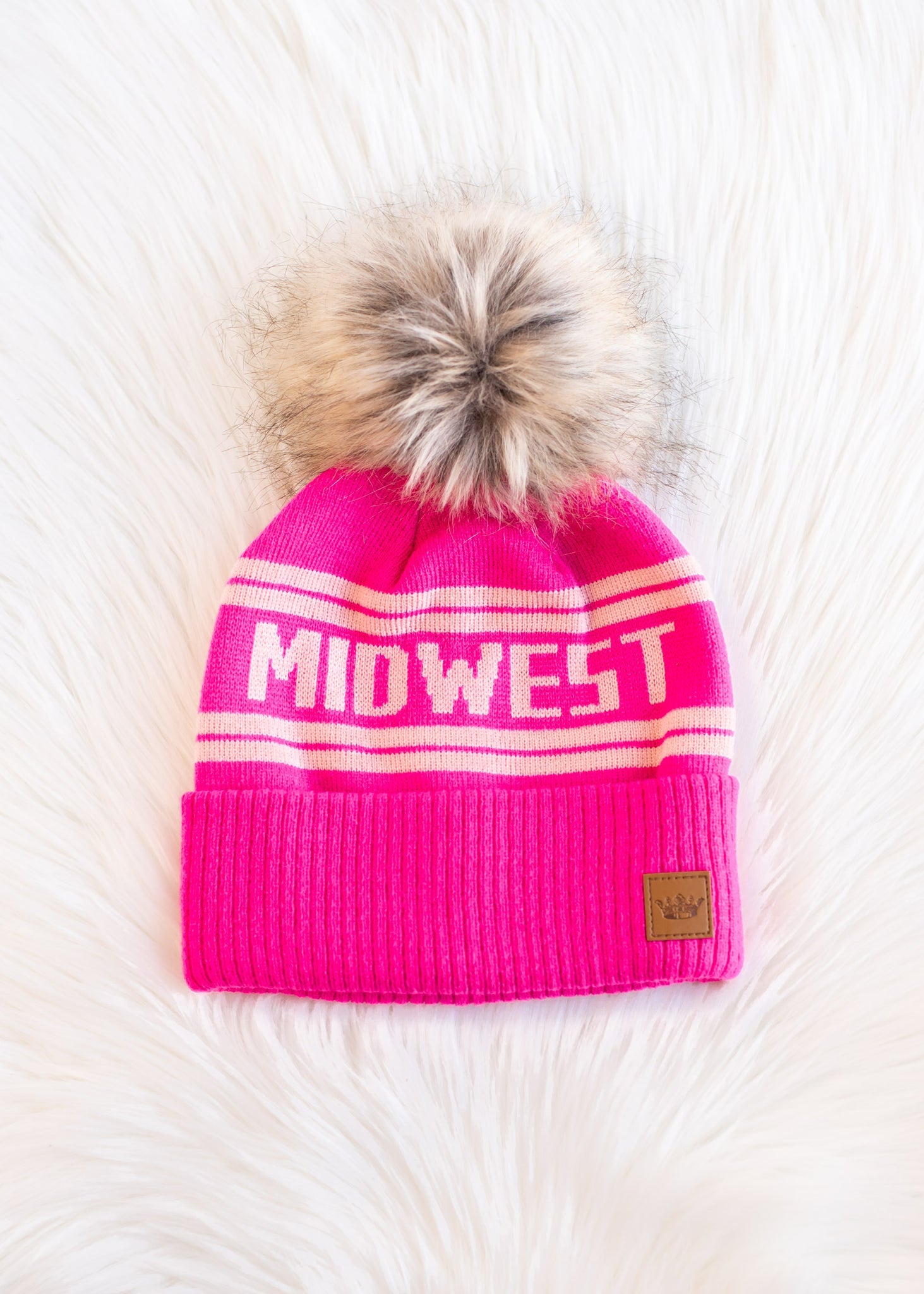 Pink "MIDWEST" Hat