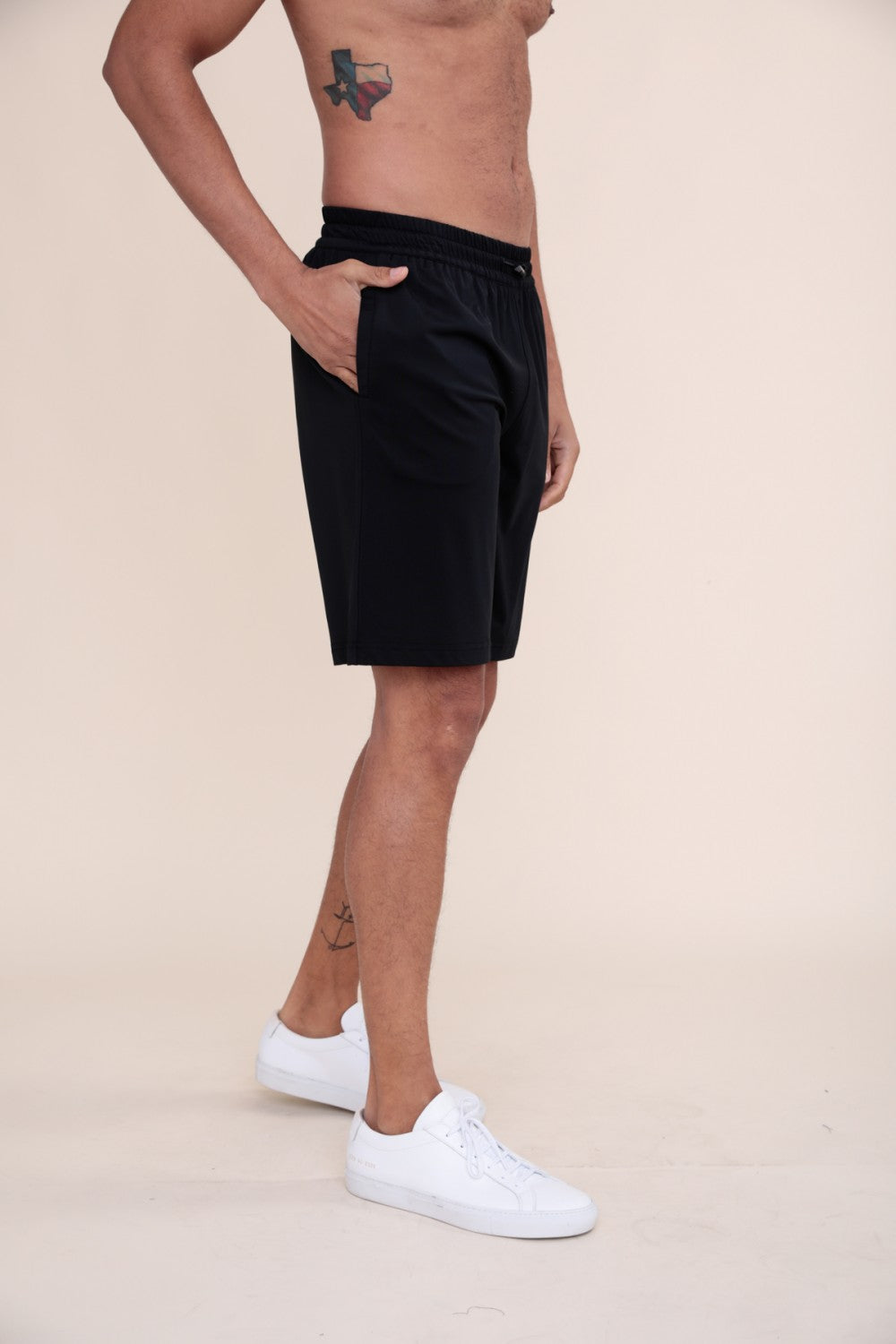 Cool-Touch Drawstring Active Shorts