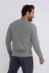 Men's Pima Cotton Blend Long Sleeve
