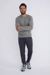 Men's Pima Cotton Blend Long Sleeve