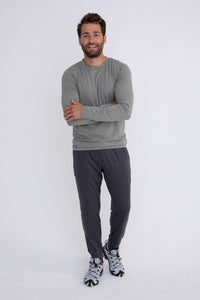 Men's Pima Cotton Blend Long Sleeve