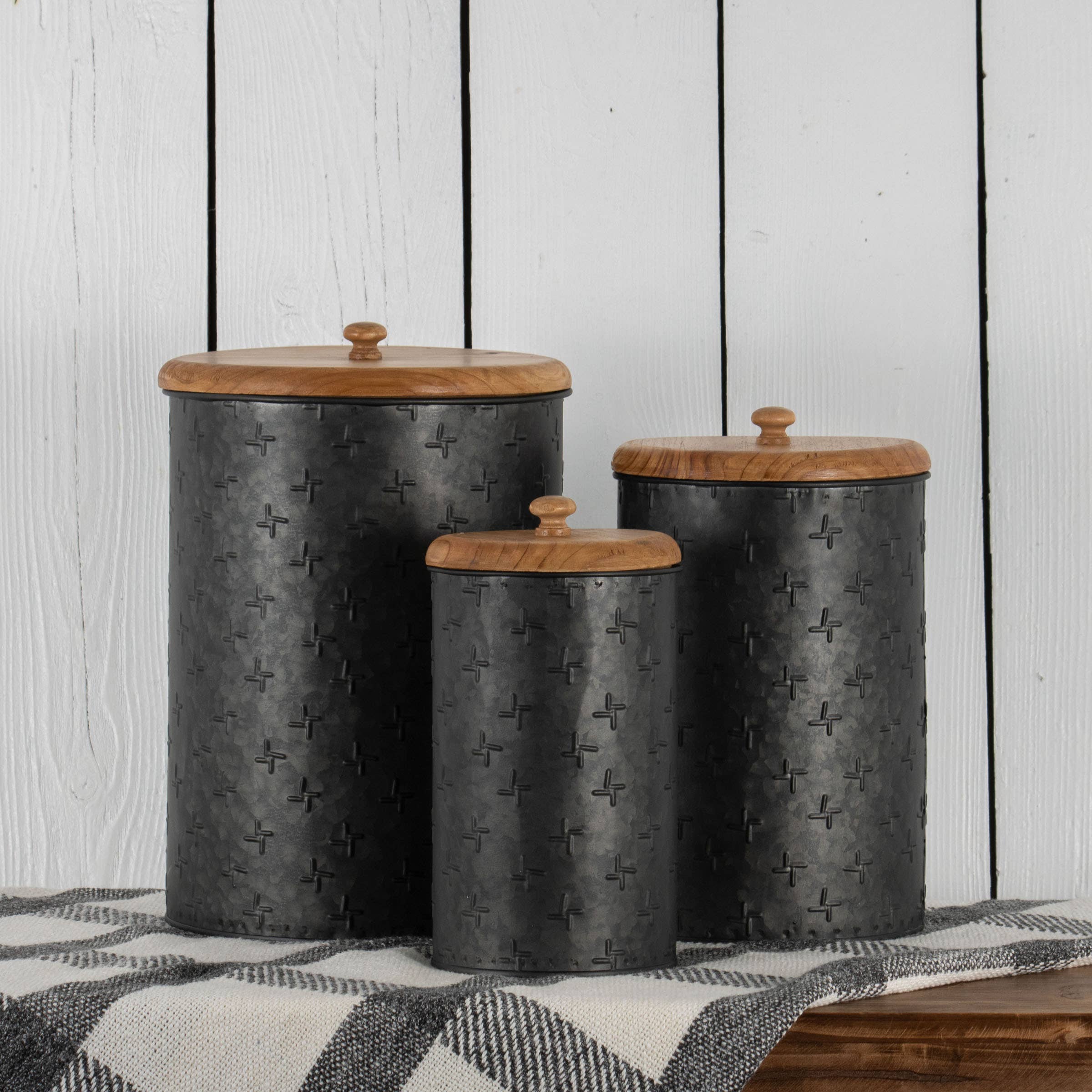 Set of 3 Logan Canisters